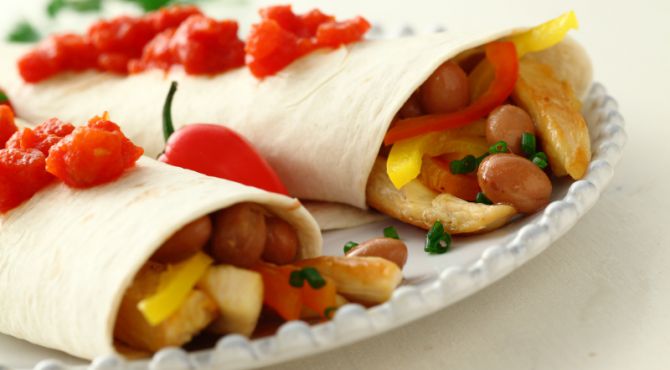 Tortilla z kurczakiem