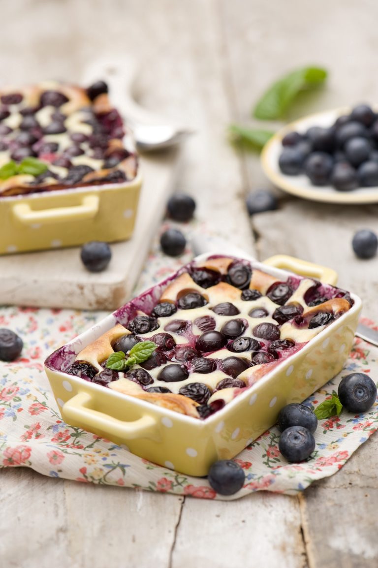 Clafoutis z jagodami