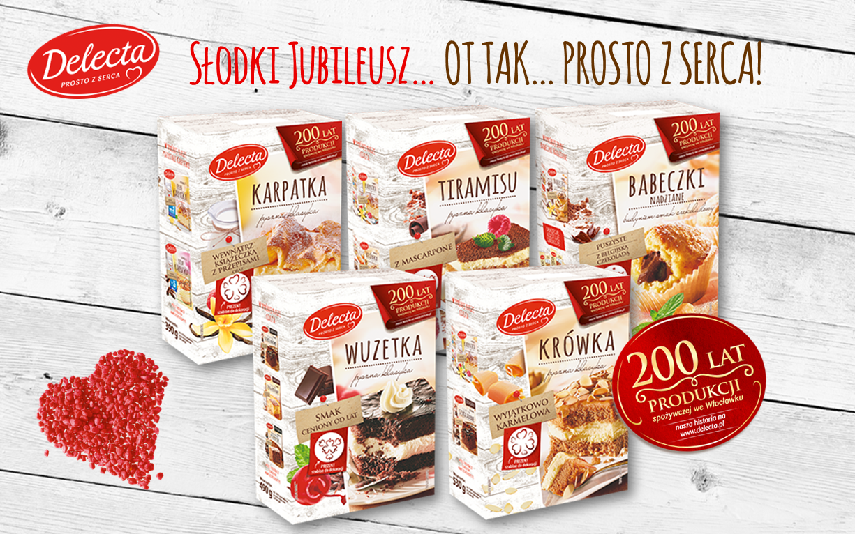 Słodkie nagrody z okazji 200-lecia produkcji we Włocławku