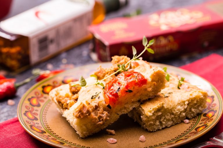 Foccacia z tuńczykiem