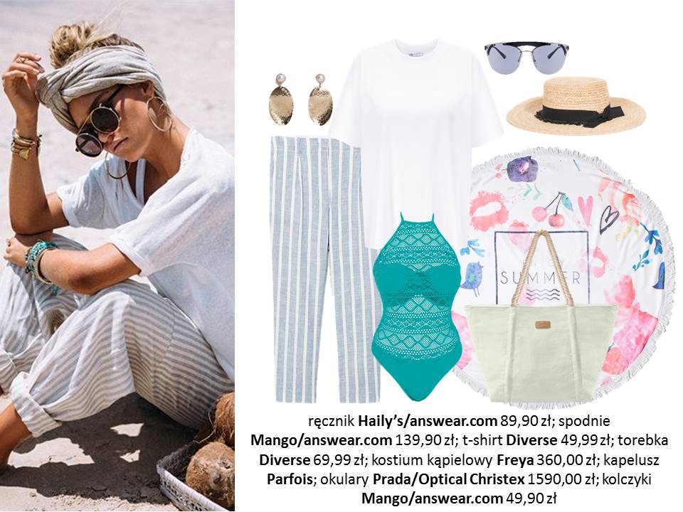 SZYKOWNE STYLIZACJE NA PLAŻĘ. TRENDY LATO 2018!