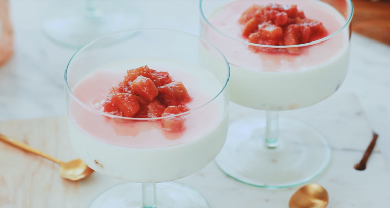 Panna cotta w sezonowej odsłonie