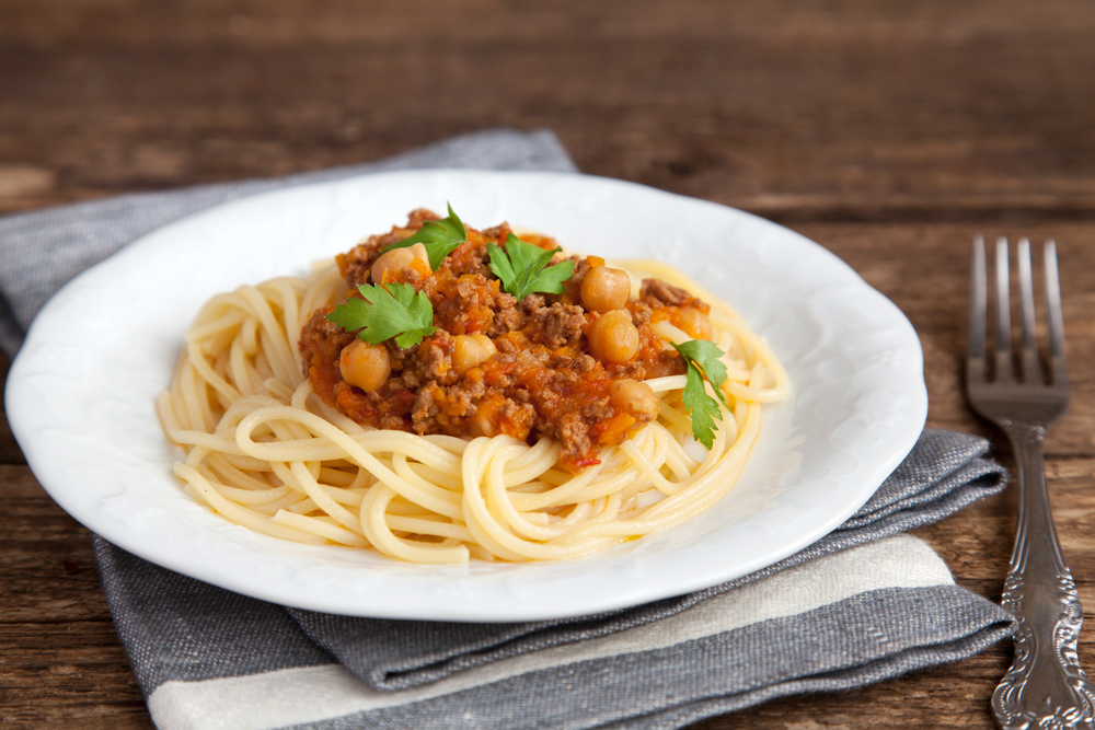Spaghetti z orientalną nutą