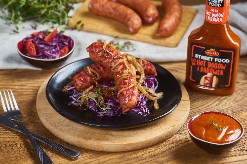 Aromatyczny currywurst
