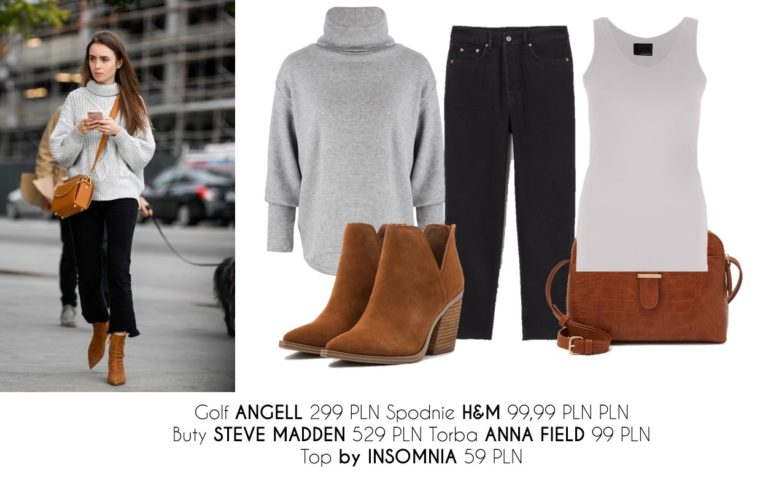 STREETSTYLE WEDŁUG LILY COLLINS