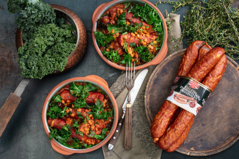 Pożywny obiad w stylu comfort food