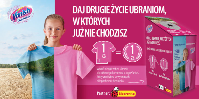 Oddaj niepotrzebne ubrania i pomóż ratować dzikie rzeki