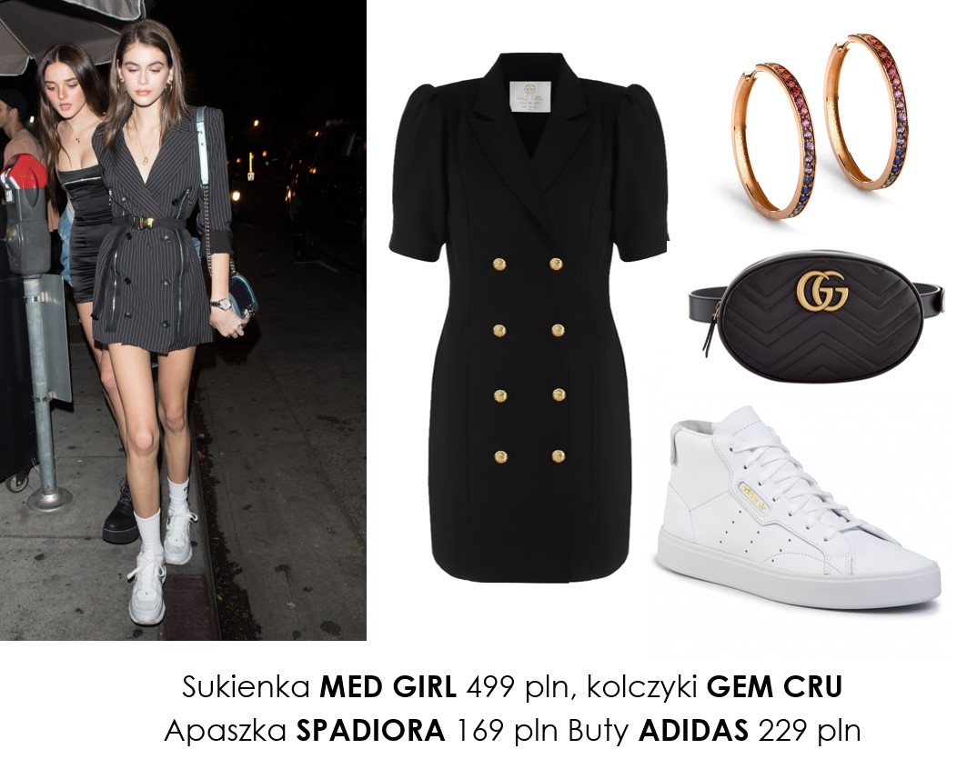 Młodzieżowy styl Kai Gerber