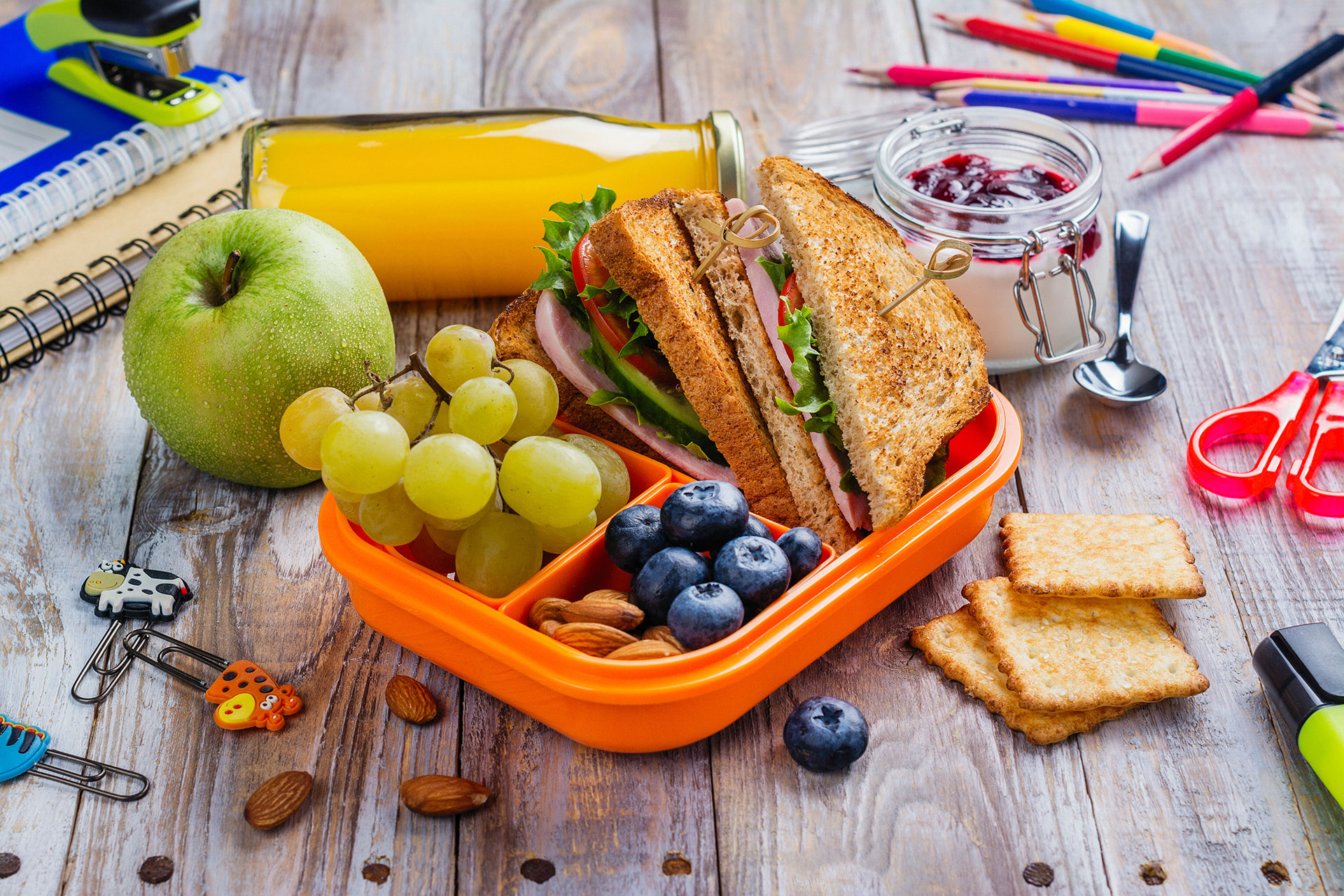 Lunchbox na piątkę, czyli jak skomponować dziecku posiłek do szkoły