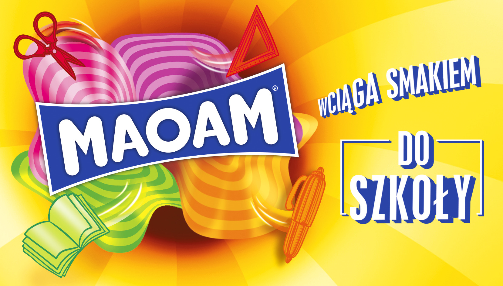 MAOAM osładza powrót do szkoły!